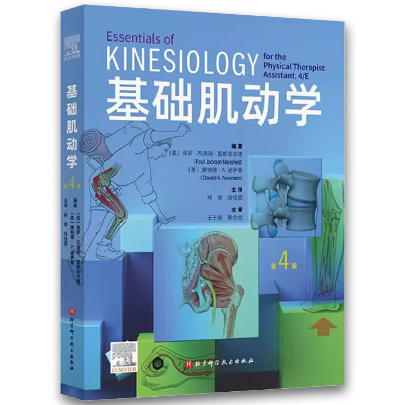 基础肌动学 [正版]基础肌动学 北京科学技术出版社 肌肉骨骼系统的结构和功能 图谱肌动力学书籍 筋膜解剖书 医学书籍高清大图