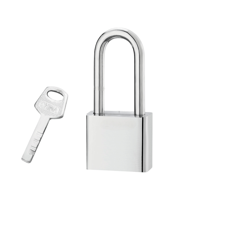 华燏GS30-37不锈钢+铜锁芯 30mm锁体37mm长梁 挂锁(单位:个)银色图片