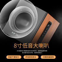 先科(SAST)家庭影院k歌电视音响10寸超重低音炮2.1台式电脑笔记本音箱蓝牙音响大功率木质客厅卧室手机通用