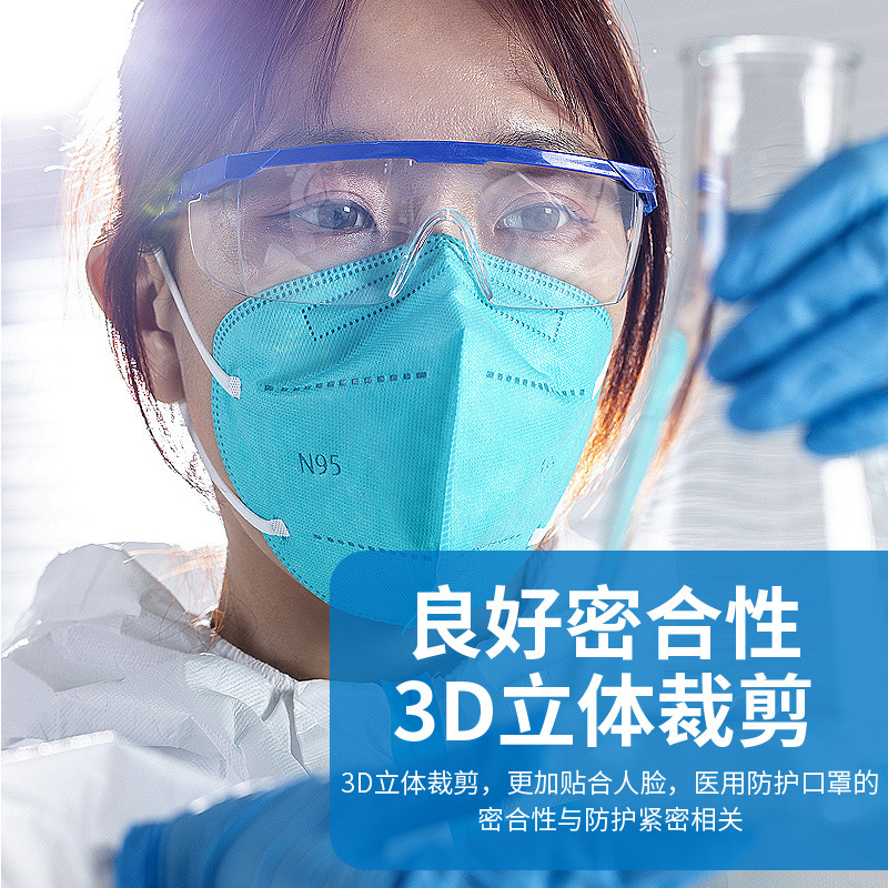 医用n95型口罩医疗级别口罩医护专用官方旗舰店正品防病毒一次性