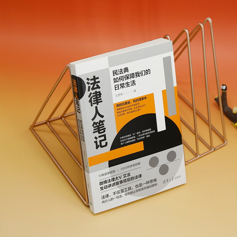 [正版]法律人笔记 民法典如何保障我们的日常生活 艾罗伟 著 法律高清大图