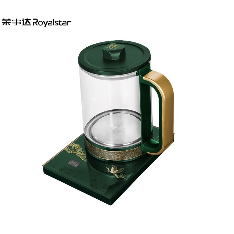 荣事达(Royalstar) YSH12A01 养生壶 电水壶煮茶器热水壶烧水壶电热水壶迷你玻璃煮茶壶国潮