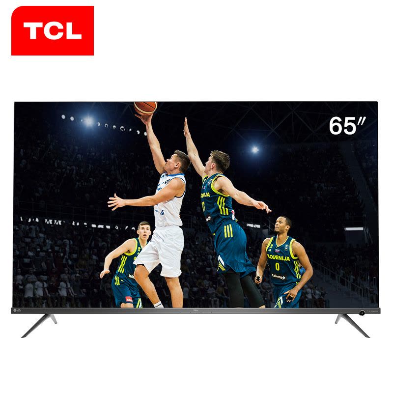 TCL 官方旗舰 65P8 (65英寸)吋 4K超高清智能 HDR 全面屏 远场语音 网络液晶平板电视图片