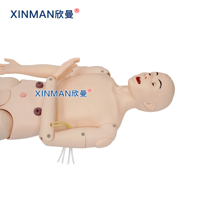 欣曼科教 高级成人护理及CPR模拟人 全功能护理人模型XM-HL3000高清大图