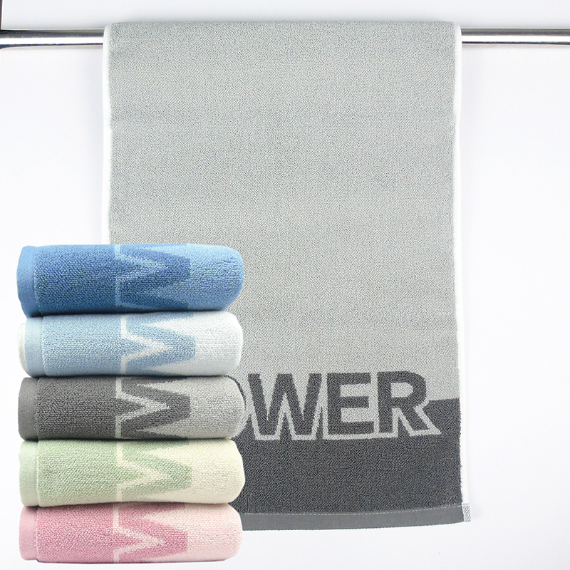 莺歌 A类纯棉素色毛巾两条装75*35(±2)cm*2(颜色随机) 盒高清大图