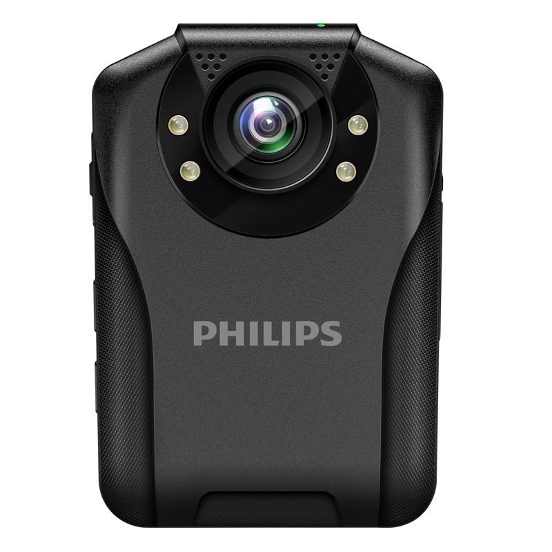 飞利浦(PHILIPS)VTR8201 便捷音视频记录仪 1296P高清夜视现场佩戴摄像装置 标配+256G卡高清大图