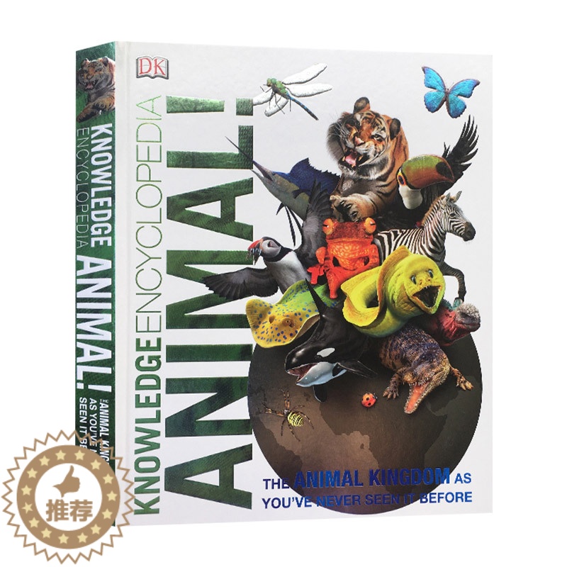 [醉染正版]动物知识百科全书 Knowledge Encyclopedia Animal 英文原版书 DK儿童动物科普高清大图