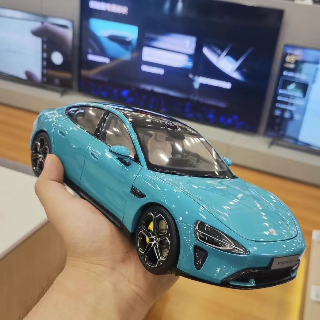 SU7 1:18 合金车模高清大图