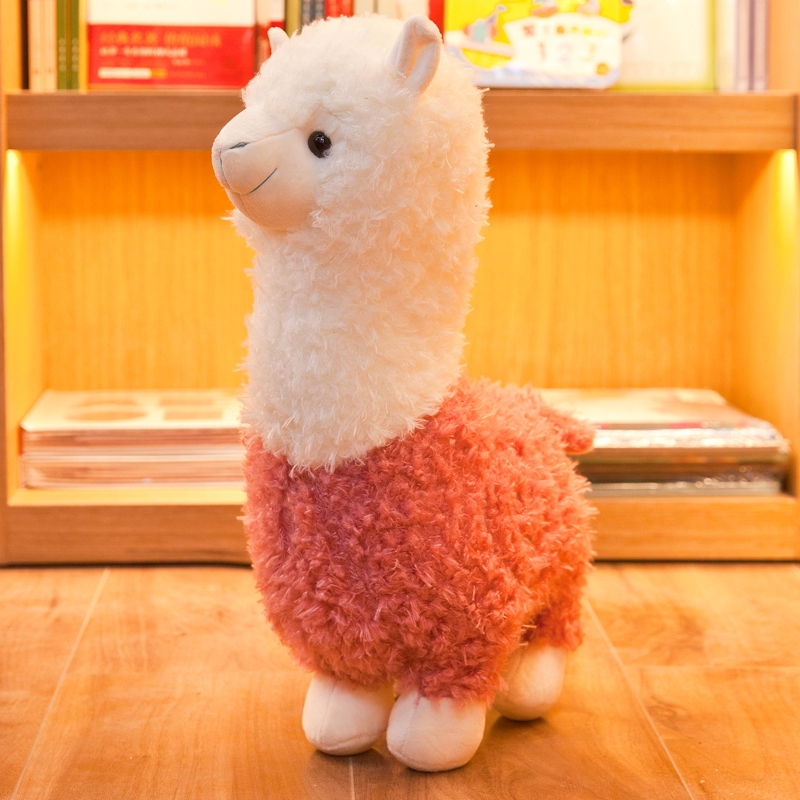 智扣可爱羊驼公仔毛绒玩具抱枕男生款睡觉布娃娃女孩安抚大号玩偶软萌