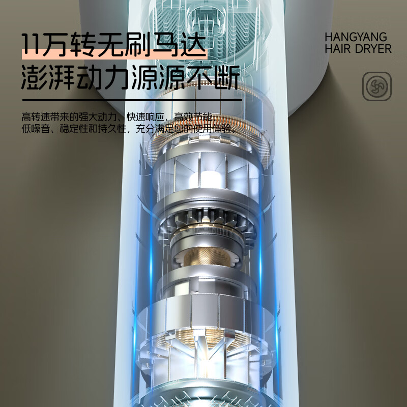 超人(SID)HD1690太空银电吹风高清大图