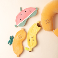 名创优品 (miniso) 水果系列-香蕉U型枕[创意玩偶]
