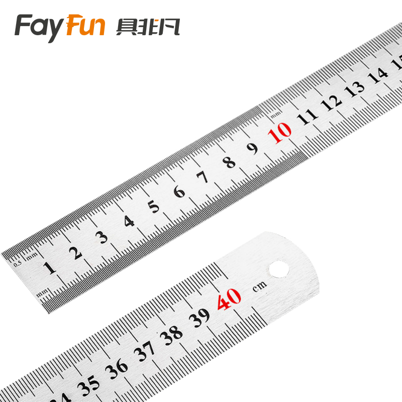 具非凡 钢直尺 40cm把高清大图