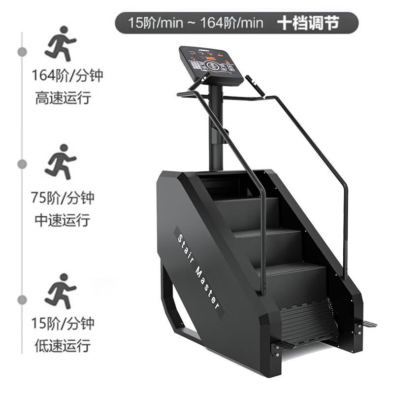 亿迈 爬楼机家用室内运动楼梯机健身房专用登山机女静音有氧攀爬机器材 EM3028B攀爬机高清大图