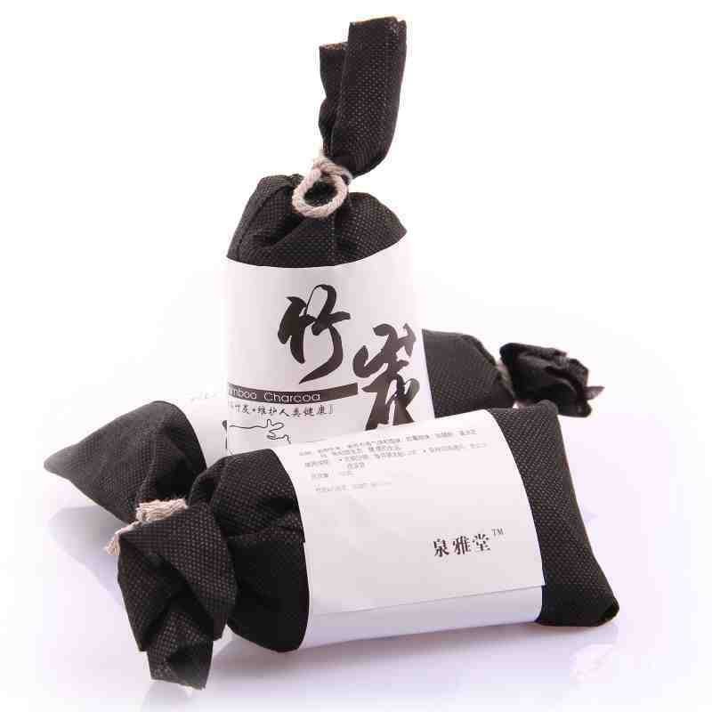 竹炭包汽车除甲醛除臭车载活性炭用炭包除味车内新车去味去甲醛高清大图