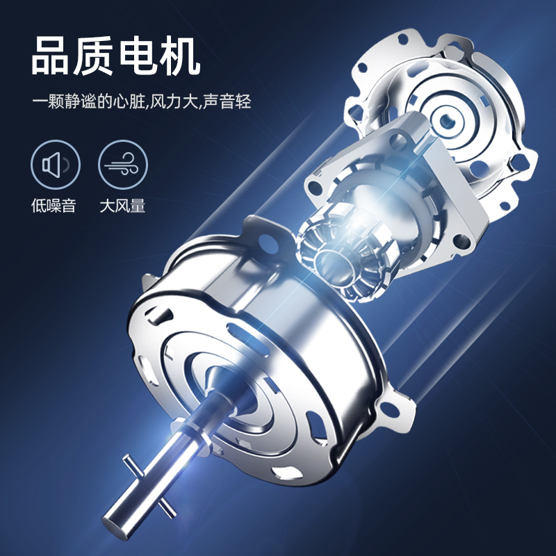 海尔(Haier)电风扇 HFS-J3531 五叶宽幅家用落地扇机械款远距立式电风扇客厅节能轻音伸缩电扇大广角摇头风扇高清大图