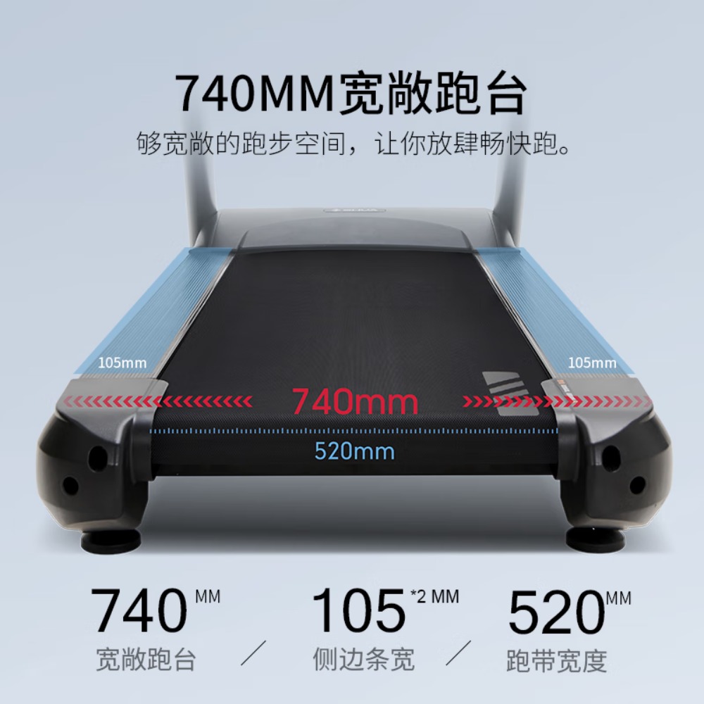 舒华(SHUA)跑步机新x5高端家庭用商用运动健身房减肥智能器材SH-T6500-Y1高清大图