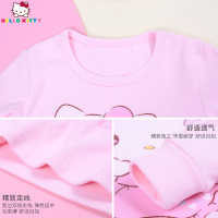hellokitty女童内衣套装保暖儿童厚款秋衣秋裤宝宝秋衣小女孩睡衣秋冬