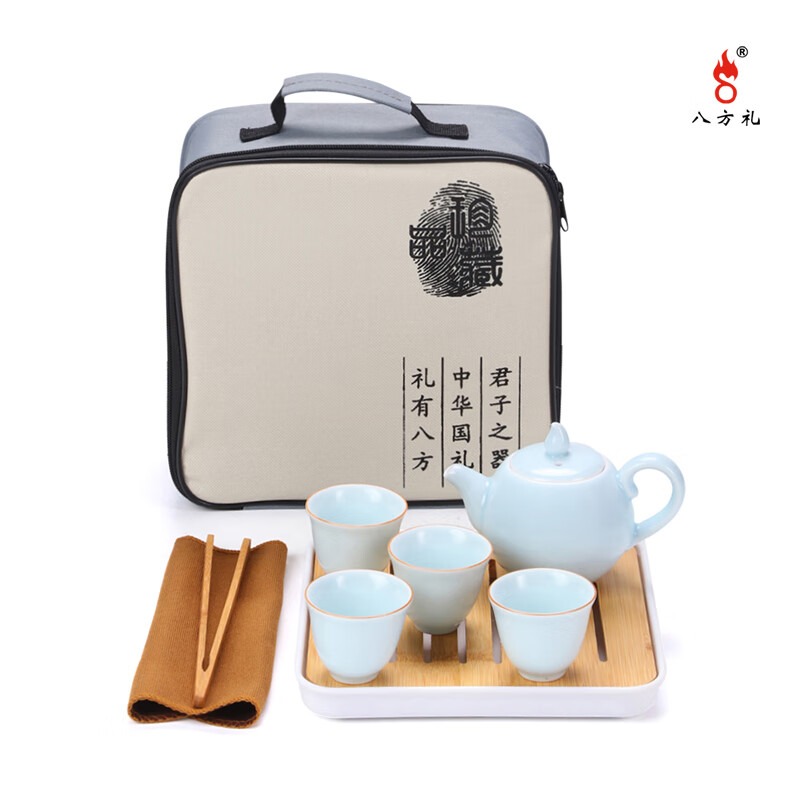 八方礼 好运来8入茶具套组 BFL2021-1_