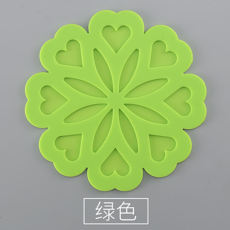 新品餐垫碗垫杯垫锅垫厨房硅胶隔热垫防烫桌垫保护桌面耐高温