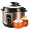 美的(Midea) 电压力锅家用一锅双胆5L大容量智能电高压锅饭煲MY-CS5025多功能菜单多重安全保护