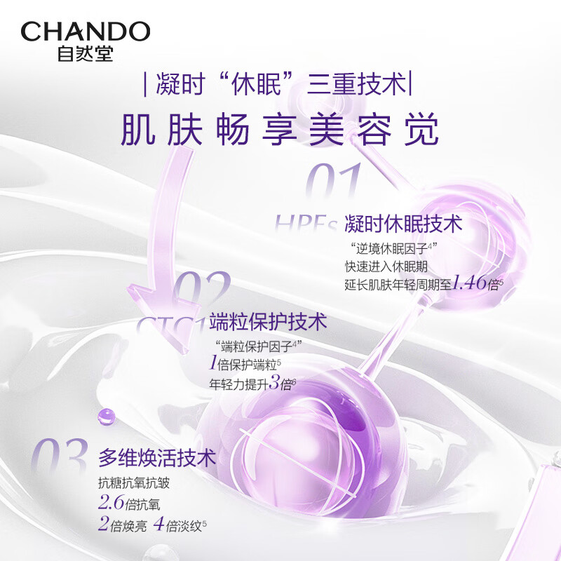 自然堂凝时鲜颜肌活乳液 120mL/瓶高清大图