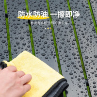 错山小方桌组合露营桌椅五件套 黑色U-04