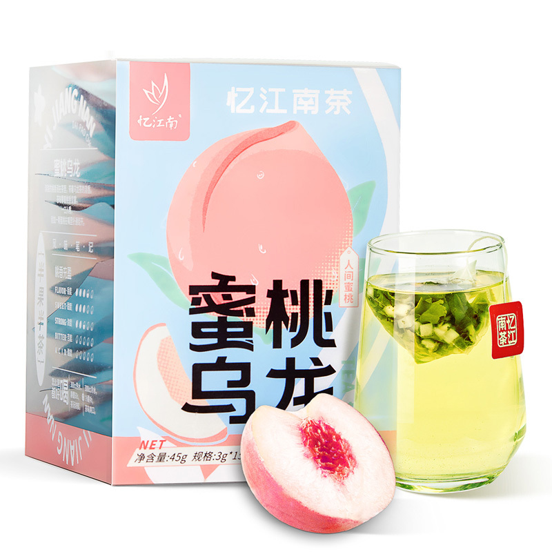 忆江南 蜜桃乌龙茶 45克*