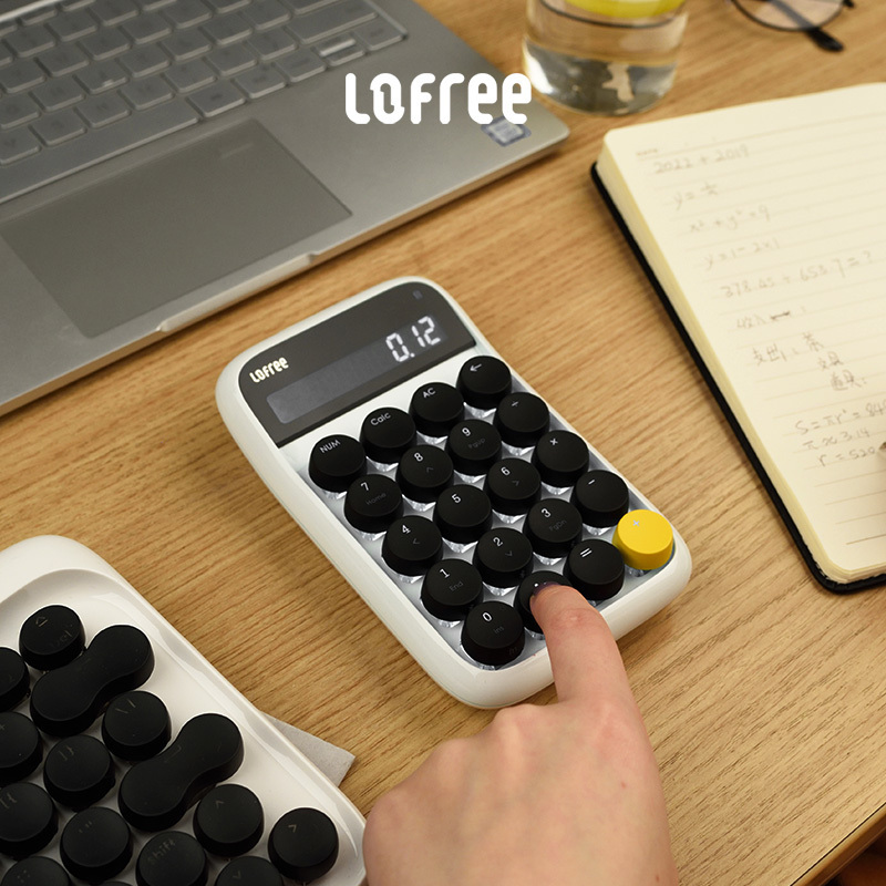 Lofree/洛斐计算器办公用品学生财务会计可爱桌面机械轴体计算机