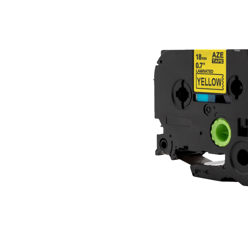 凯圣蓝 K188H 18mm*8m/个 色带 黄底黑字高清大图