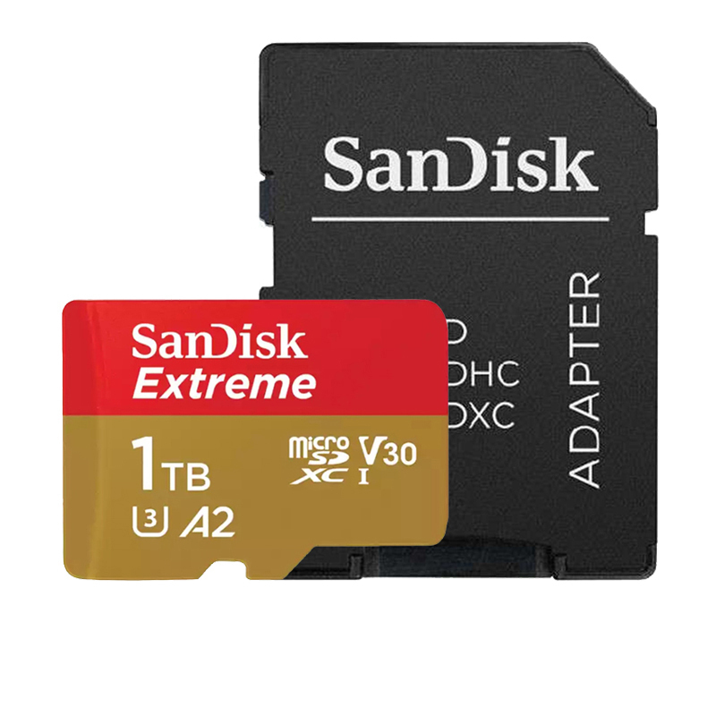 闪迪(Sandisk)A2 TF卡手机内存卡读160MB/s写90MB/s运动相机无人机存储卡Micro SD卡 1TB