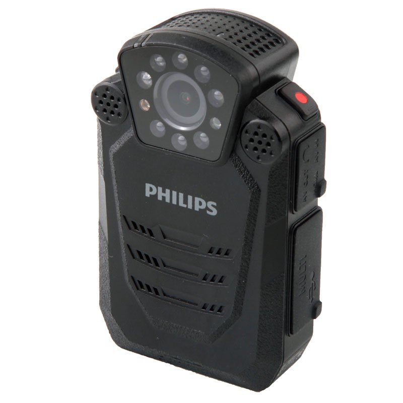 飞利浦（PHILIPS）执法记录仪VTR8200+512G内存卡高清红外夜视微型胸前佩戴现场记录仪执法助手记录仪防水夜视