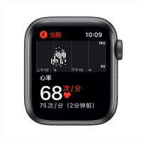 MKQ13CH/A Apple Watch SE 40毫米 GPS版 深空灰色铝金属表壳午夜色运动型表带