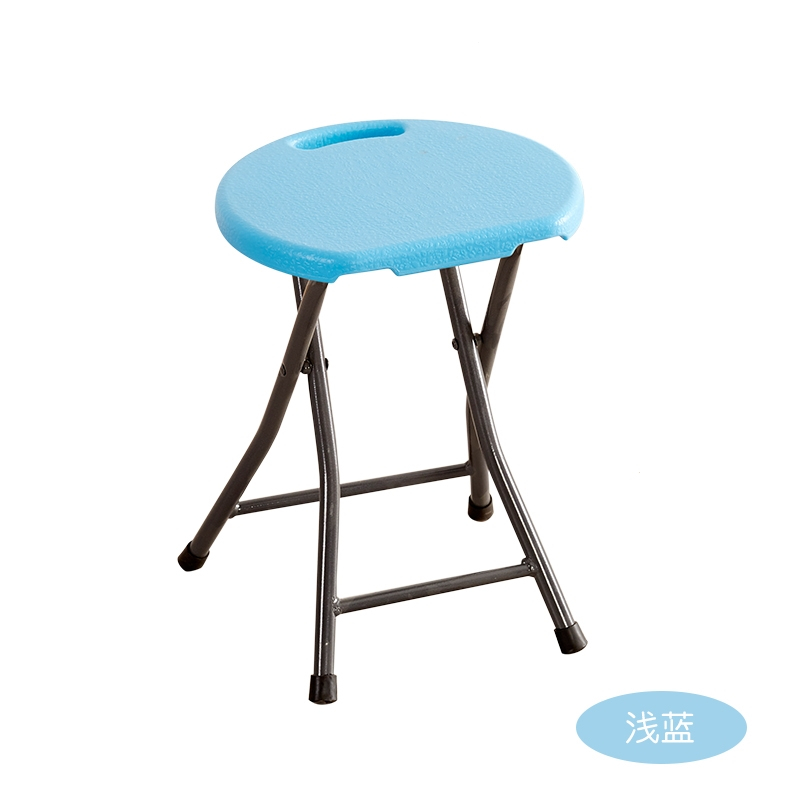 折叠椅简易折叠凳成人家用便携式加厚塑料凳子闪电客现代简约钓鱼小