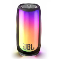 JBL PULSE5 音乐脉动五代 便携式蓝牙音箱蓝牙5.3 全面屏炫彩小音箱 低音桌面音响 防水防尘 独立高音单元