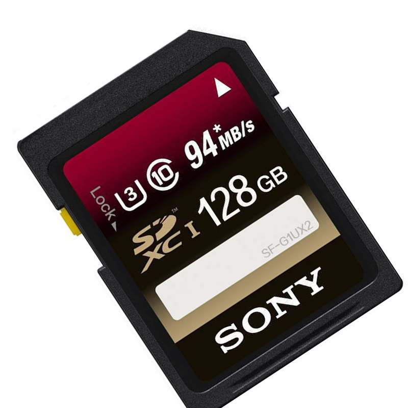 索尼(SONY) SD 128G 94M 存储卡 高速单反微单数码相机高清摄像机内存卡 SD卡