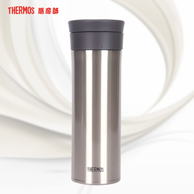 膳魔師(THERMOS)不锈钢保温杯TCMA-550 SBK 不锈钢色 550ML 时尚轻便 /304不锈钢