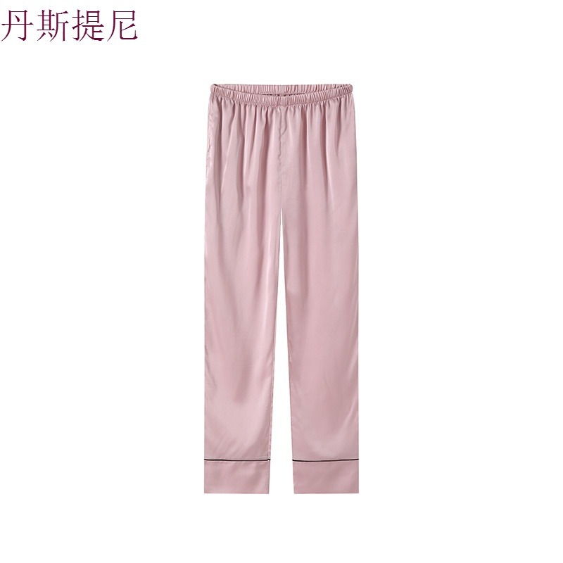 七件套睡衣女士夏装带长袖家居服春秋季丝绸短裤仿真冰7短袖服