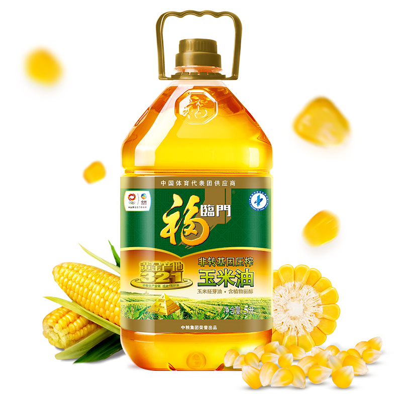 福临门黄金产地玉米油 5L