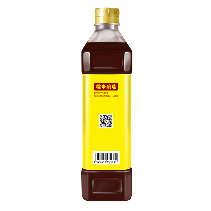 千禾糯米料酒1L自然酿造厨房烹饪调味品提味增鲜高清大图