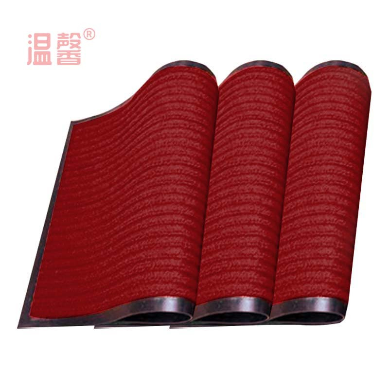 温馨 防滑地毯 暗红色1.8米宽 米高清大图