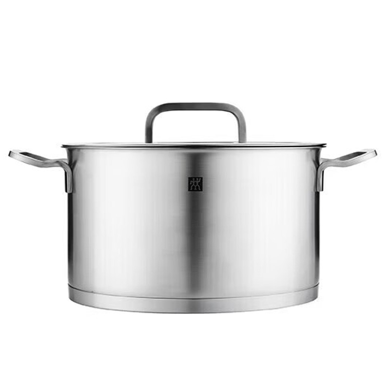 双立人汤锅24cm加厚不锈钢双层双耳烧锅66603-240-922高清大图