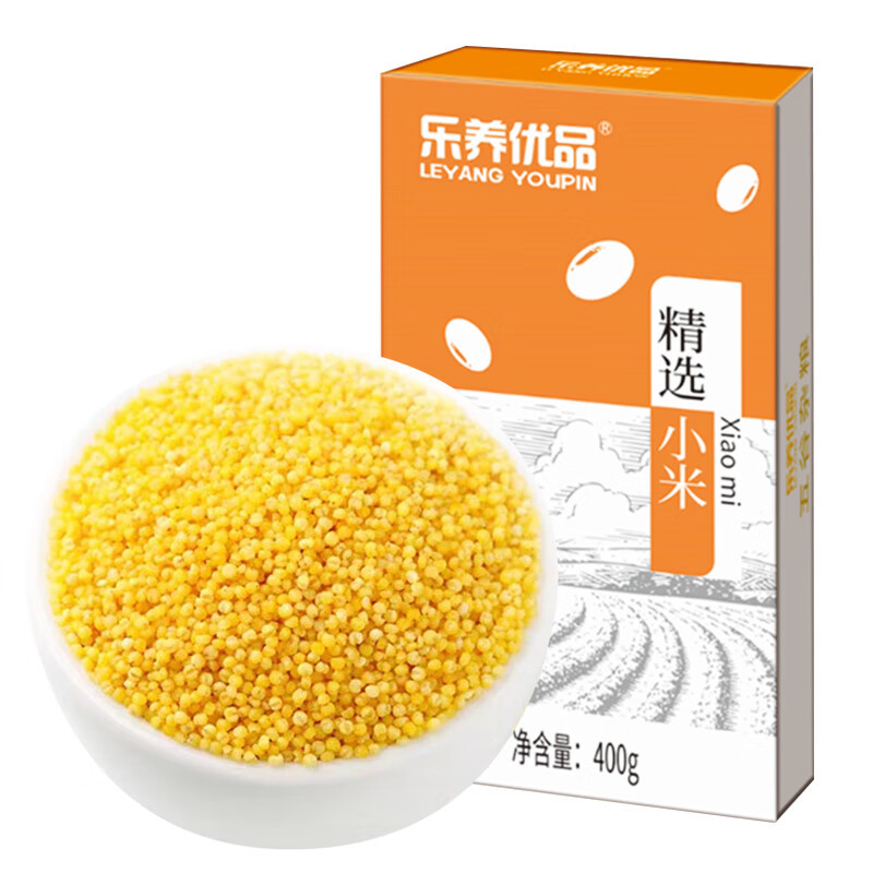 乐养优品精选小米 400g高清大图