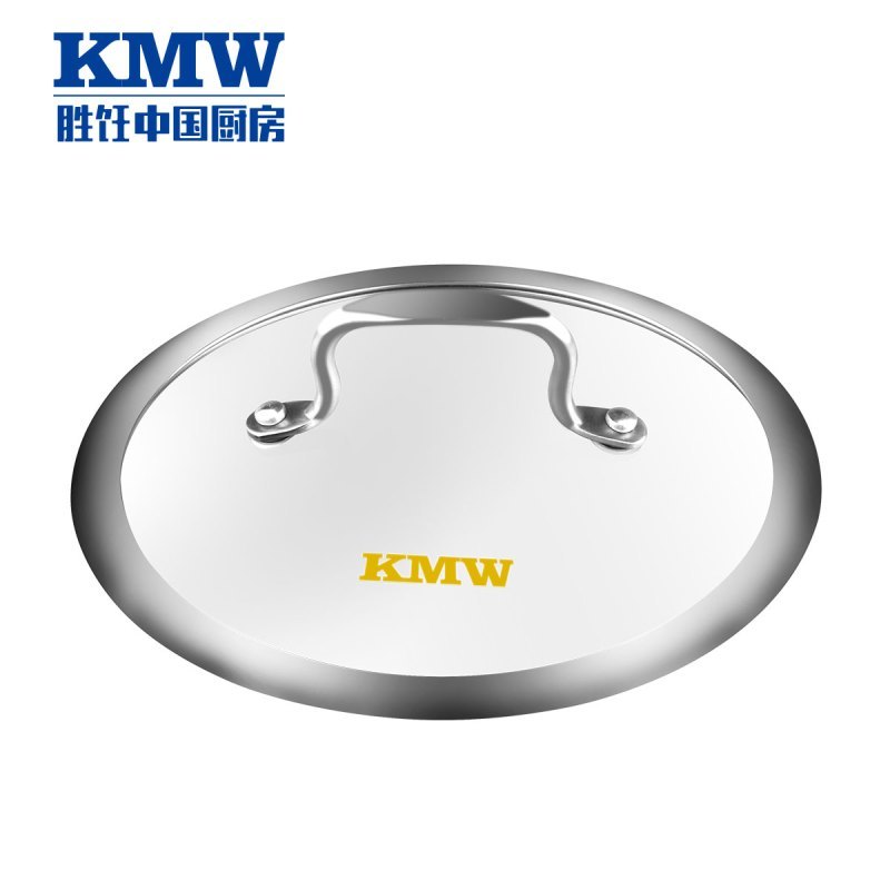 KMW爱家304复底奶锅KMWAJZ0022单身泡面锅煮面锅宿舍锅304不锈钢 炉灶通用 宝宝辅食锅 可视玻璃盖