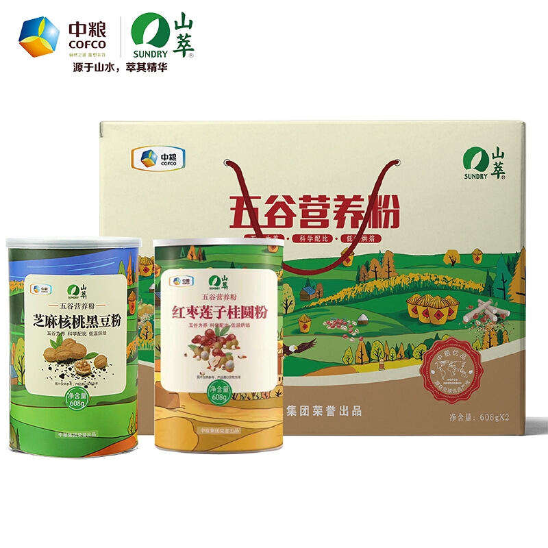 中粮山萃营养粉礼盒(家庭装)1000g