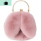 毛毛包2020新款手提毛绒链条小包包女手机包可爱兔子单肩斜挎包NEW LAKE女斜挎包