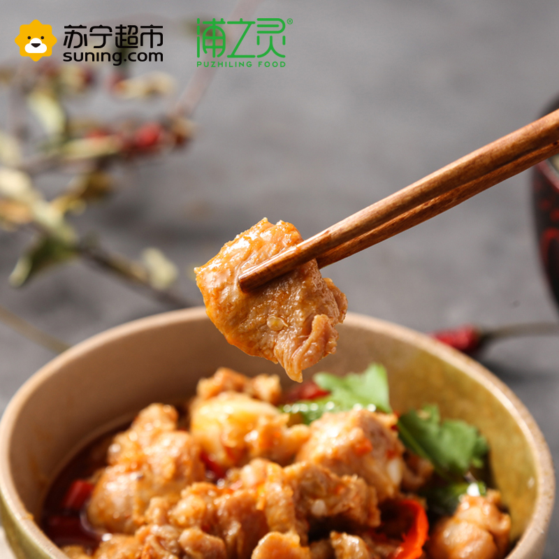 浦之灵 剁椒排骨 340g 方便菜 加热即食
