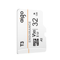爱国者（aigo）T3手机内存卡32G TF卡行车记录仪高速储存卡监控摄像头内存专用Micro sd卡