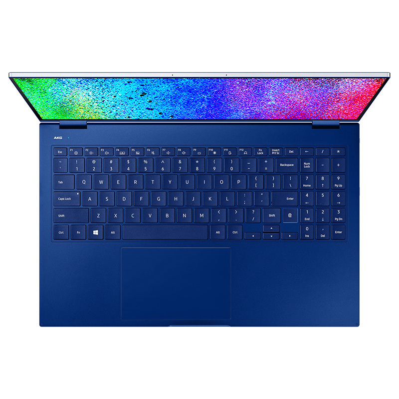 三星(SAMSUNG)Galaxy Book Flex 15.6英寸二合一超级轻薄笔记本(十代i7 16G 1T SSD)蓝