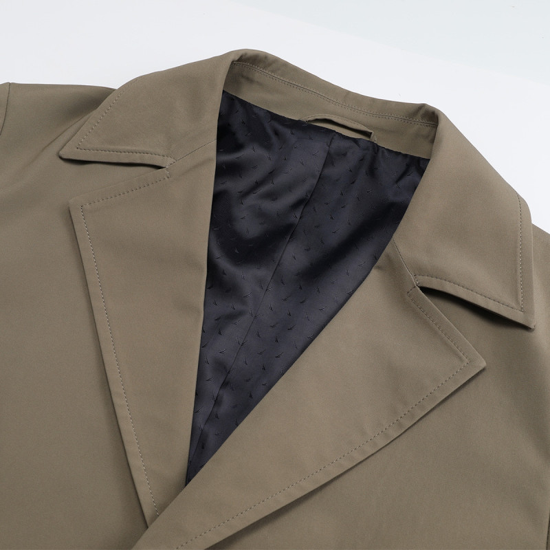 Nautica Tailored 春秋男士英伦风风衣中长款商务男式外套