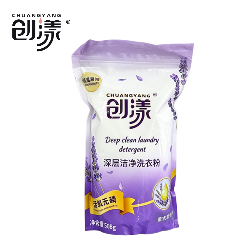 创漾 CN3038 活氧无磷深层洁净洗衣粉508g 洗衣粉(计价单位:袋)高清大图